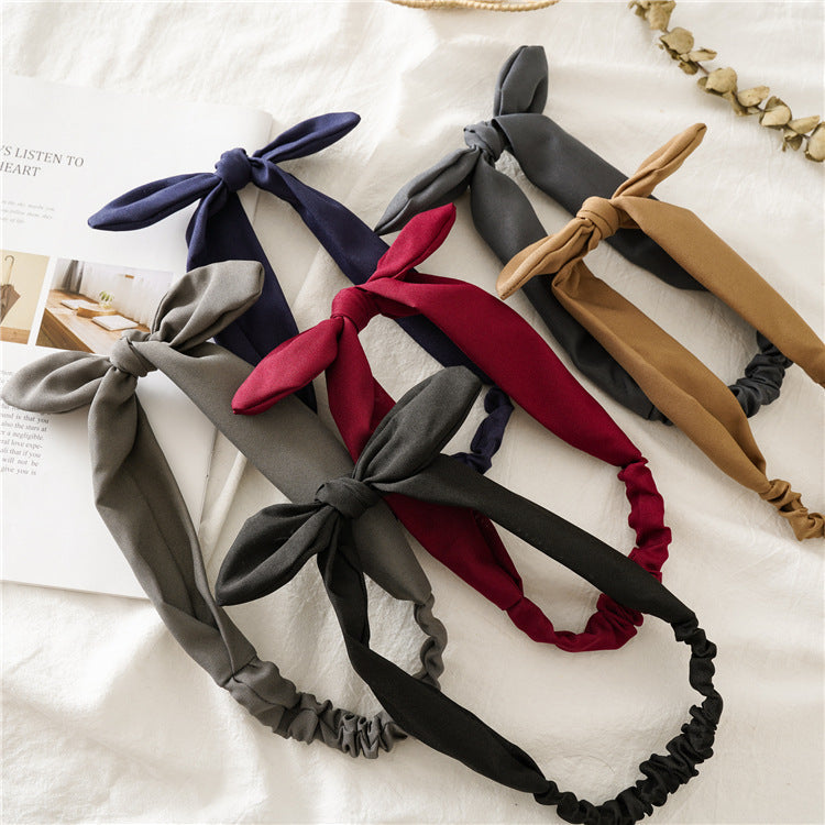 Women's Simple Style Korean Style IG Style Bunny Ears Hair Band