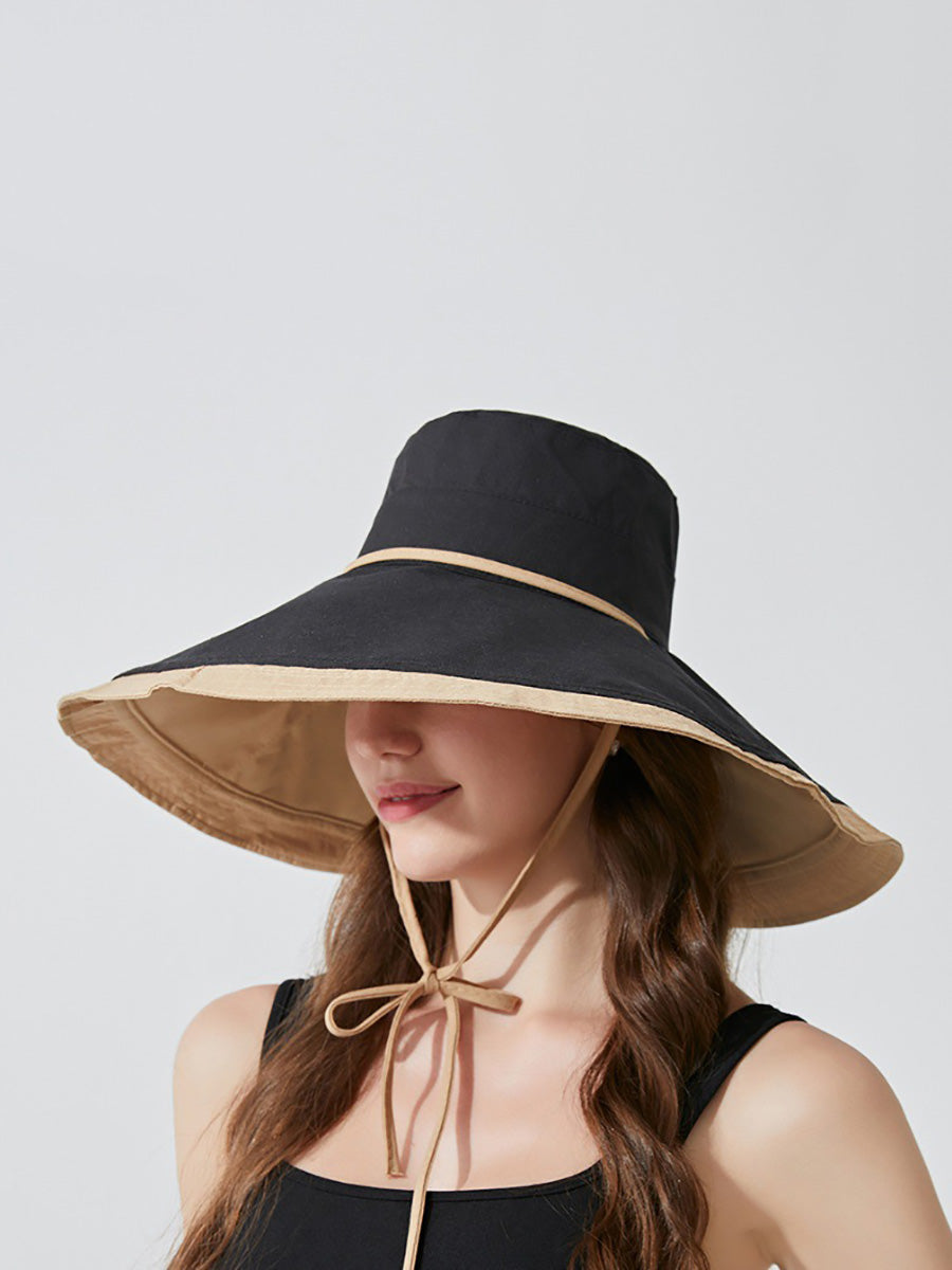 Women Casual Large Brim Sunproof Hat