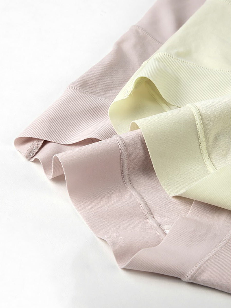 6 Pieces Summer Women Casual High Waist Underwear