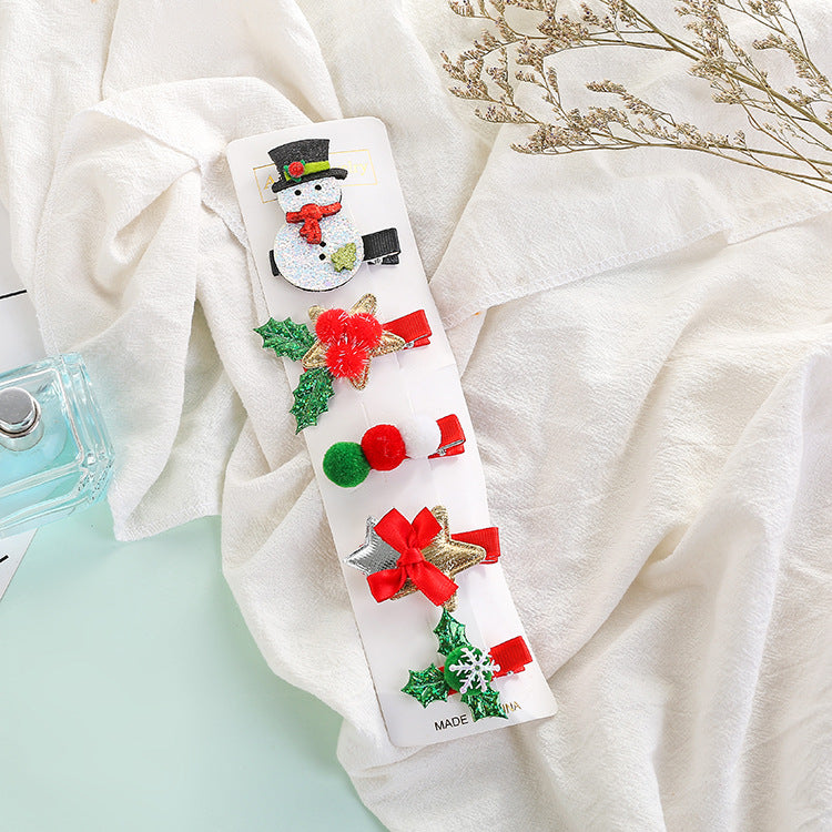 Christmas Vintage Style Ethnic Style Women's Christmas Tree Star Hair Clip