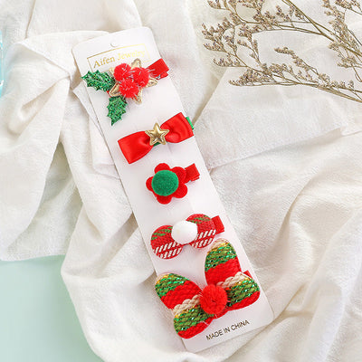 Christmas Vintage Style Ethnic Style Women's Christmas Tree Star Hair Clip