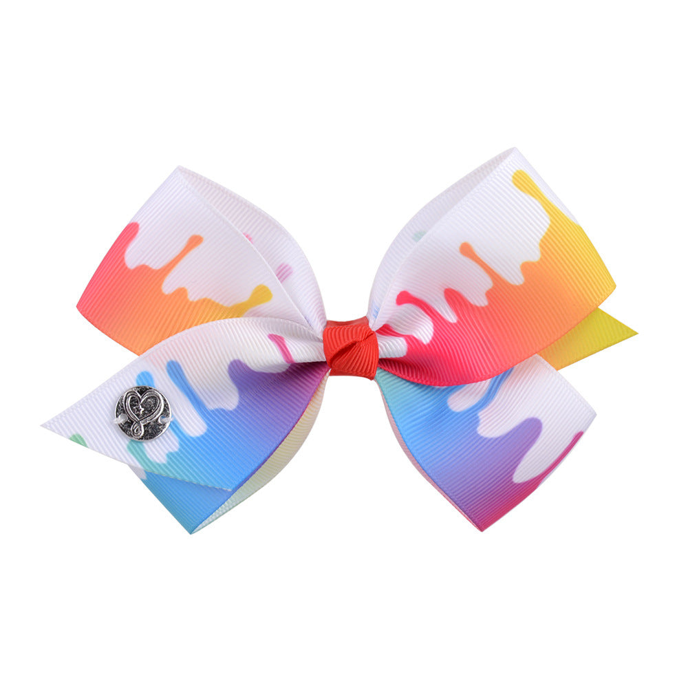 new fashion bow hair clip set