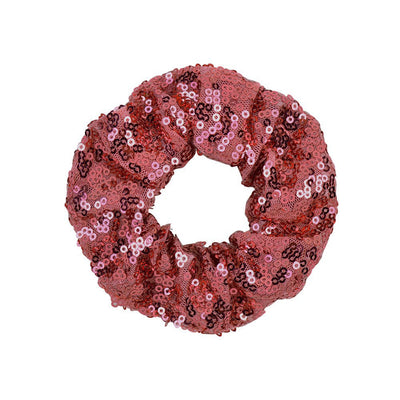 Women's Casual Simple Style Solid Color Cloth Sequins Hair Tie