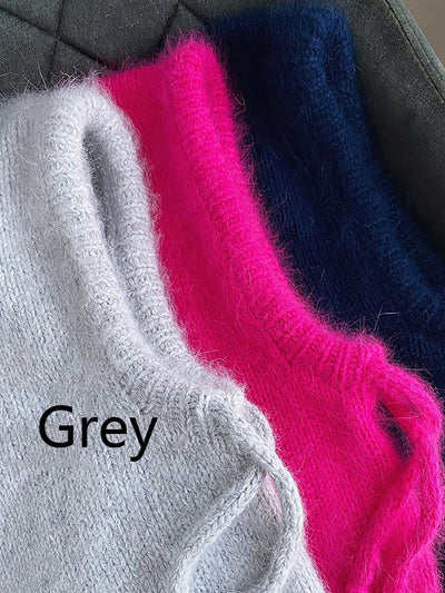 Women Fashion Winter Warm Knitted Scarf Hat