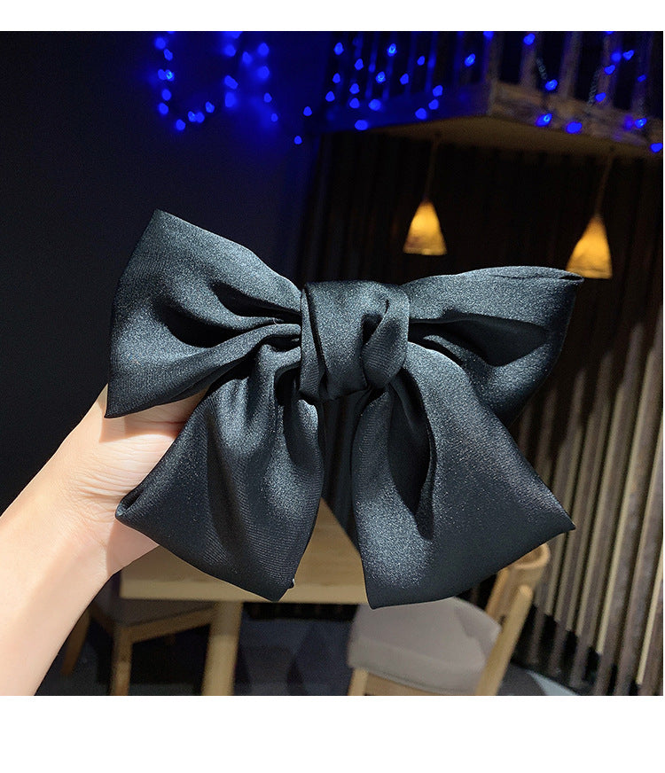 fashion bow knot cloth hair clip 1 piece