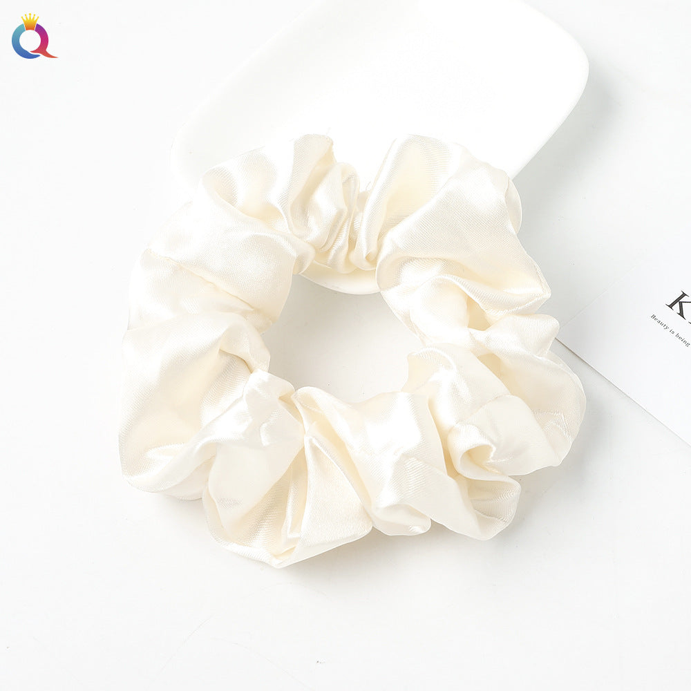 fashion solid color cloth handmade hair band 1 piece