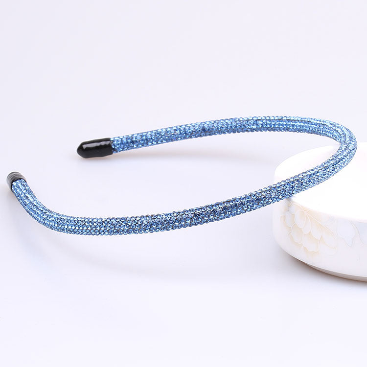 fashion geometric rhinestone hair band 1 piece