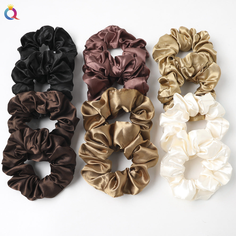 fashion solid color cloth handmade hair band 1 piece