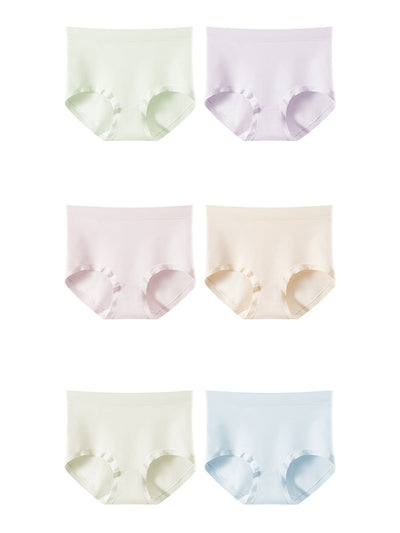 6 Pieces Summer Women Casual Thin Underwear