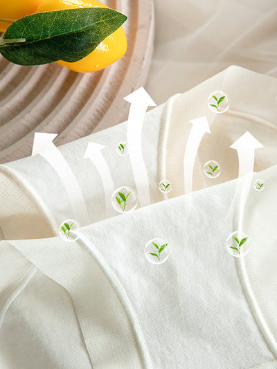 4 Pieces Summer Women Casual High Waist Underwear