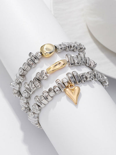 3 Pcs Geometric Bracelet Accessories