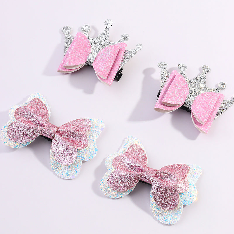 bows crown hairpin