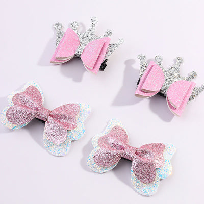 bows crown hairpin