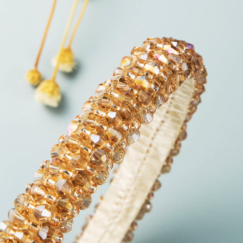 chinoiserie geometric beaded