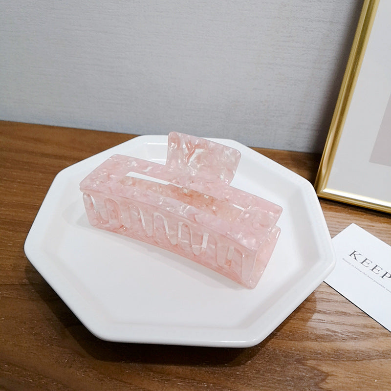 korean version leopard large temperament hair clip