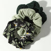 sunflower leaf pattern hair scrunchies hair accessory
