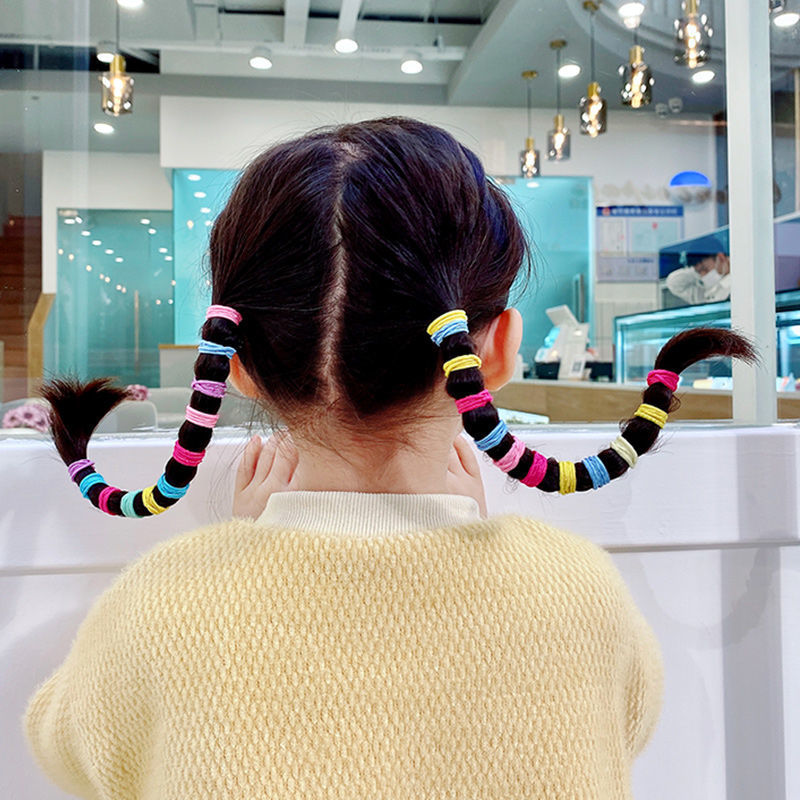 500 rubber bands korean new fashion hair cheap scrunchies set