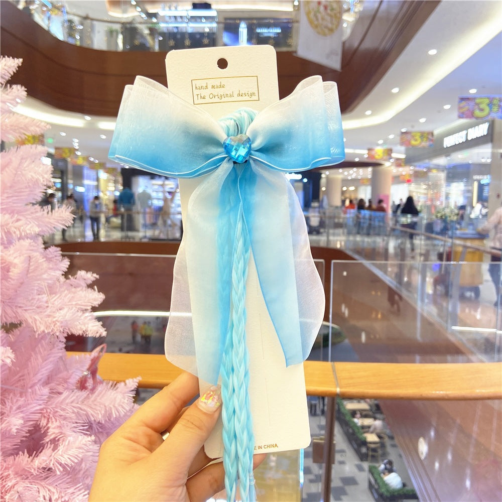 fashion cartoon character chemical fiber handmade hair clip 1 piece