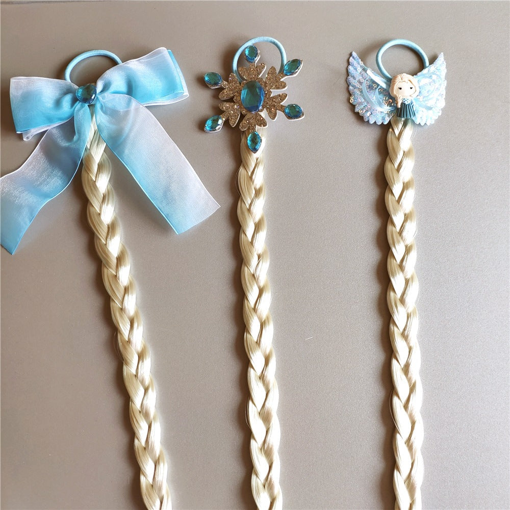 fashion cartoon character chemical fiber handmade hair clip 1 piece