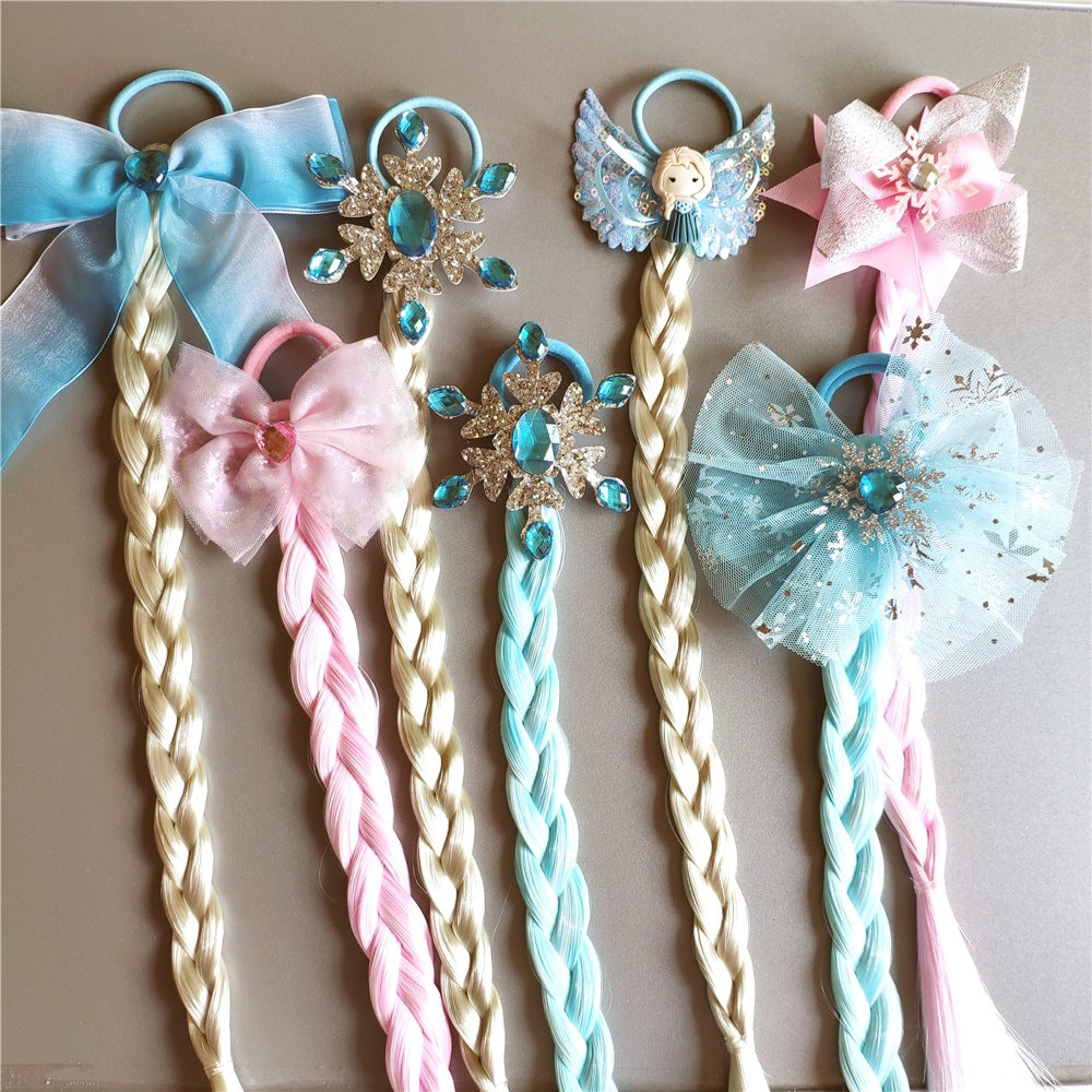 fashion cartoon character chemical fiber handmade hair clip 1 piece