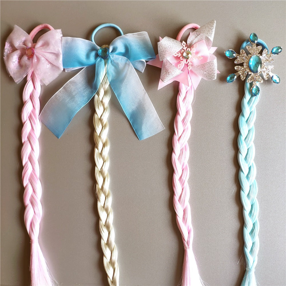 fashion cartoon character chemical fiber handmade hair clip 1 piece