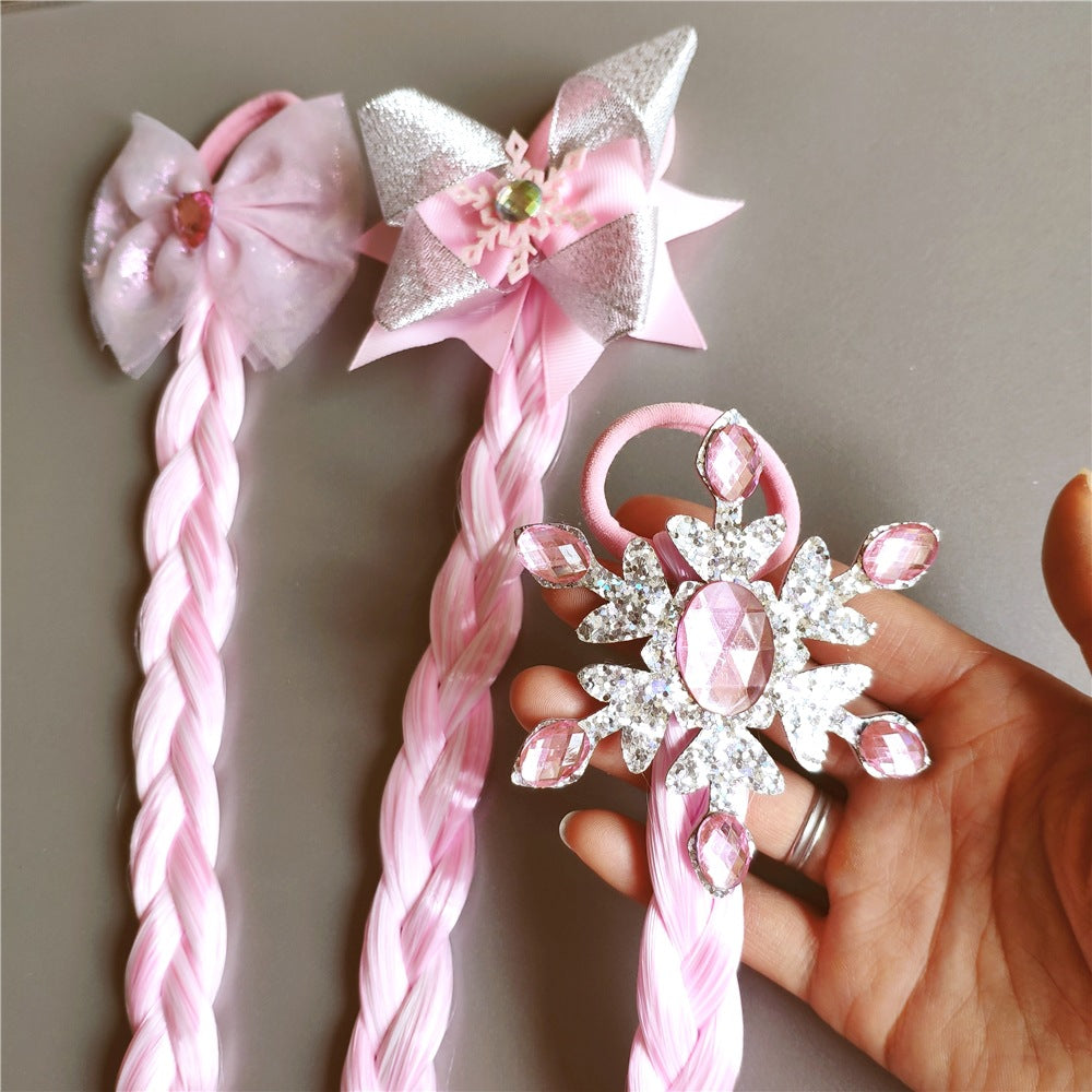 fashion cartoon character chemical fiber handmade hair clip 1 piece
