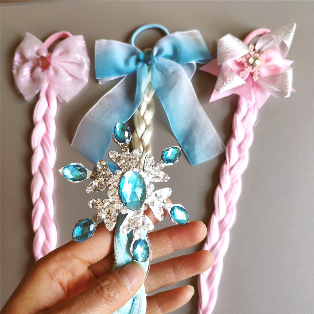 fashion cartoon character chemical fiber handmade hair clip 1 piece