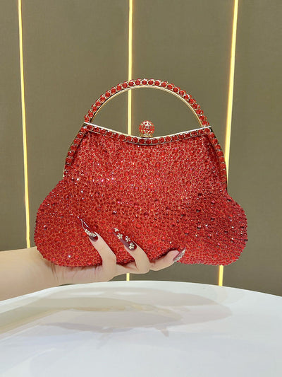 Chains Rhine Stones Evening Bags & Clutches Handbags