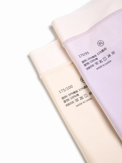 4 Pieces Summer Women Colorblock High Waist Underwear