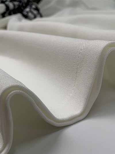 Loose Three-Quarter Sleeves Printed Split-Front Round-Neck Midi Dresses