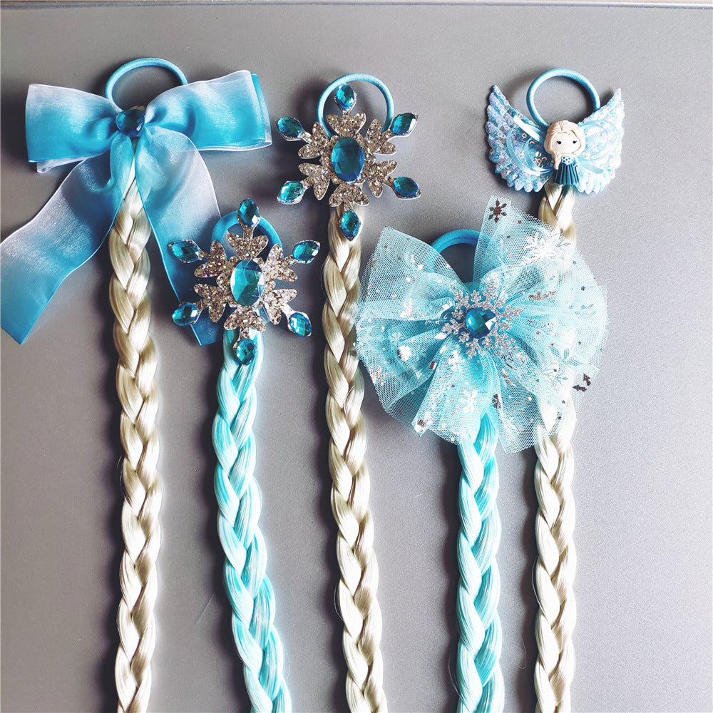 fashion cartoon character chemical fiber handmade hair clip 1 piece