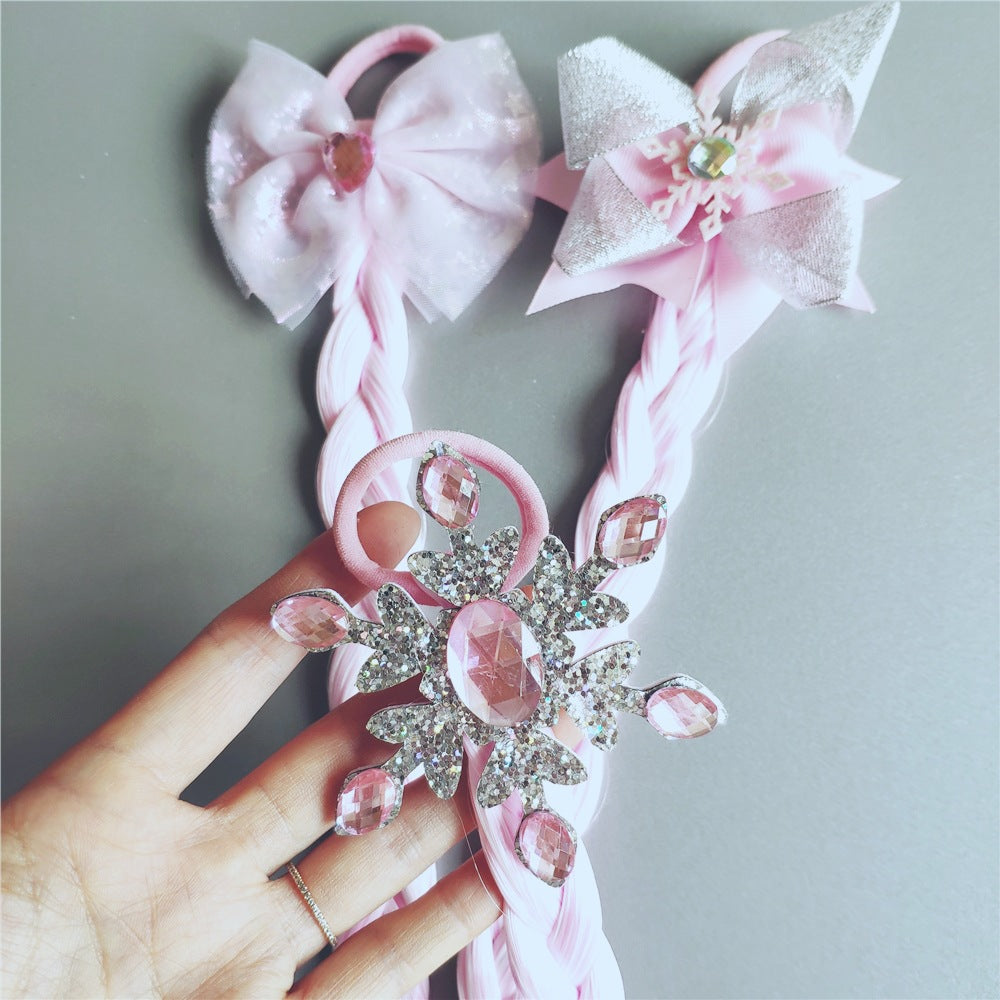 fashion cartoon character chemical fiber handmade hair clip 1 piece