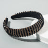 women's fashion plaid cloth beaded
