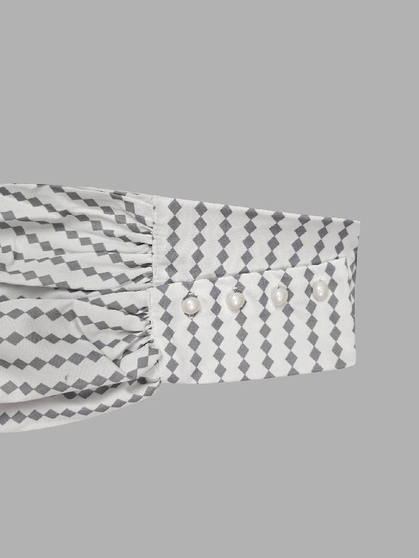 Long Sleeves Loose Buttoned Split-Side Striped Lapel Maxi Dresses Shirt Dress