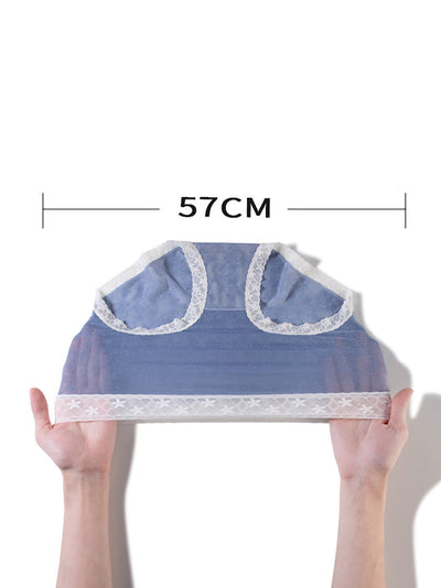 6 Pieces Summer Women Flower Jacquard High Waist Underwear