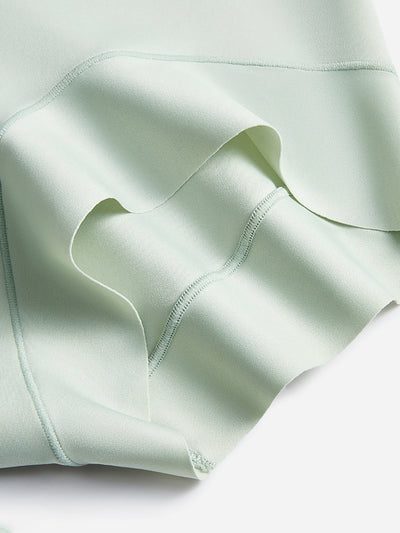 2 Pieces Summer Women Pure Color High Waist Underwear