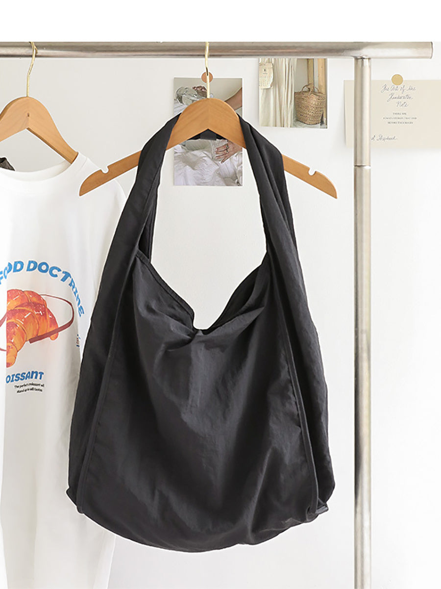 Women Casual Summer Pure Color Shoulder Bag