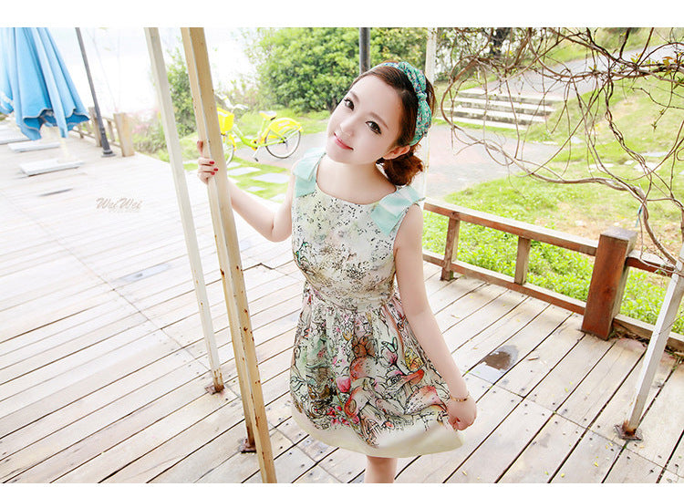 floral bowknot  fashion polka dot rabbit headband