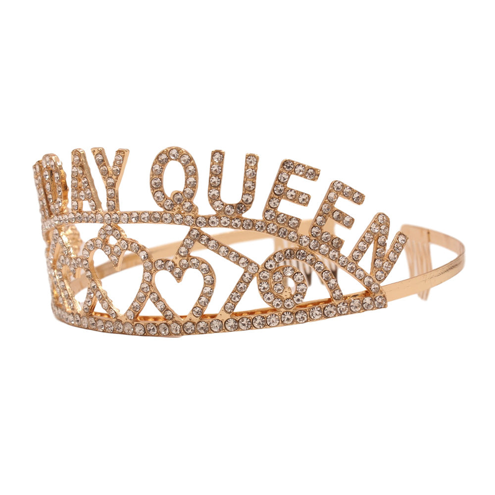 Women's Classic Style Crown Alloy Hair Band