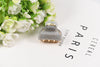 simple style solid color arylic stoving varnish hair claws