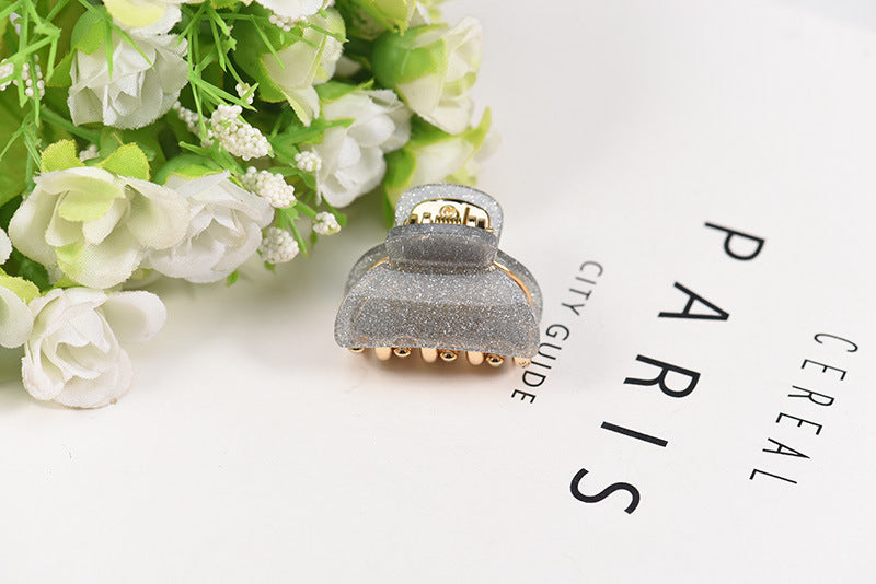 simple style solid color arylic stoving varnish hair claws