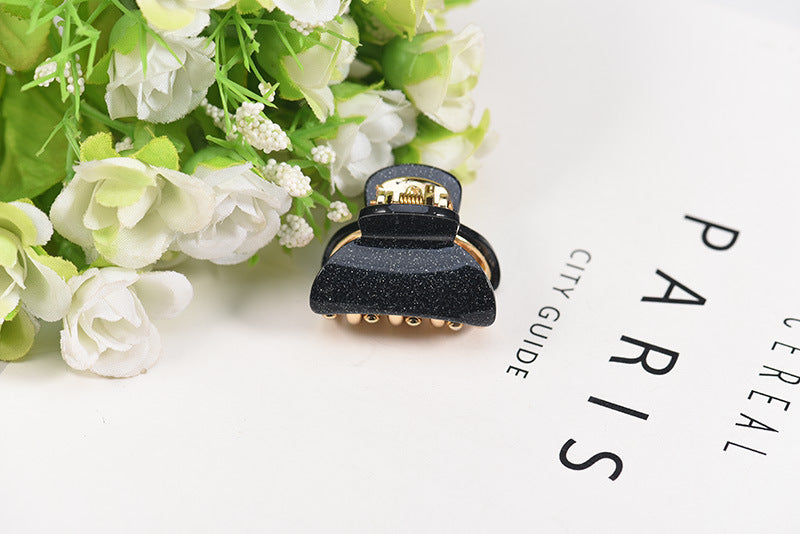 simple style solid color arylic stoving varnish hair claws