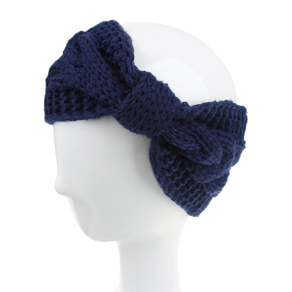 women's fashion waves wool hair band