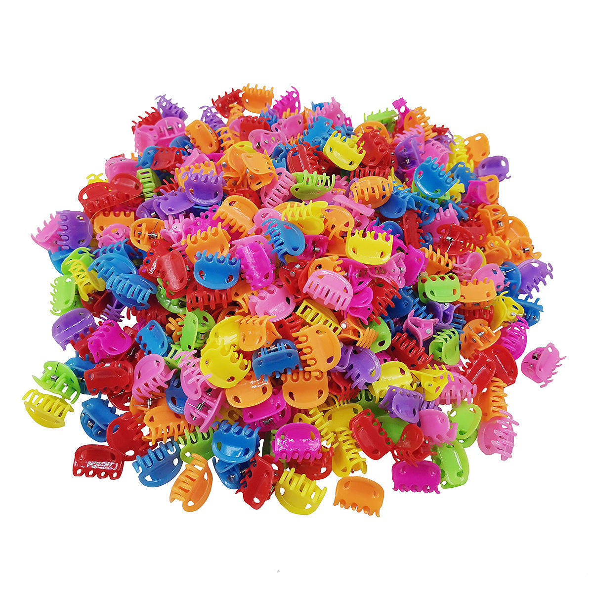 fashion butterfly plastic handmade hair claws 100 pieces per pack