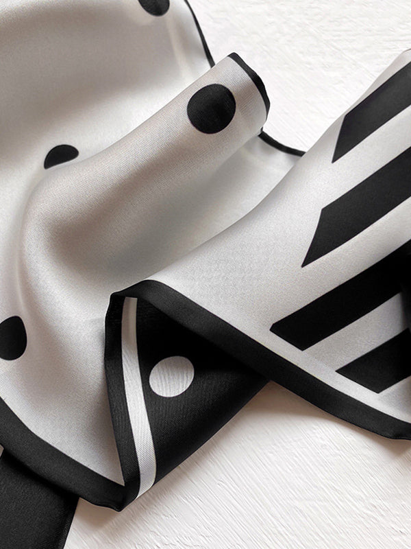 Original Polka-Dot Striped Plaid Shawl&Scarf