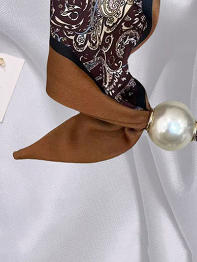 Floral Printed Split-Joint Shawl&Scarf