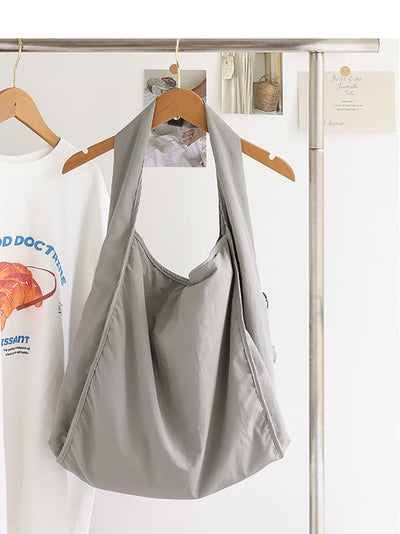 Women Casual Summer Pure Color Shoulder Bag