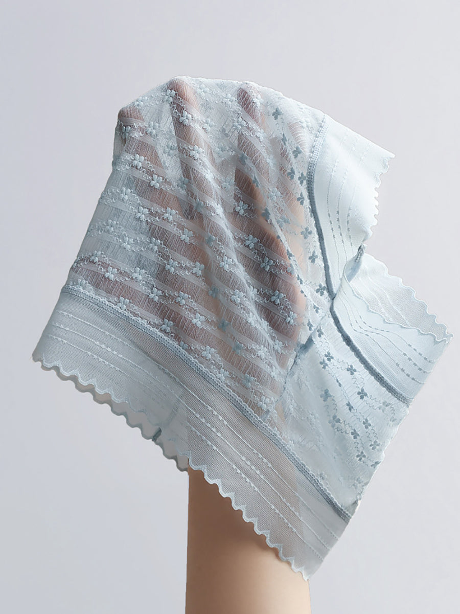 4 Pieces Summer Women High Waist Lace Underwear