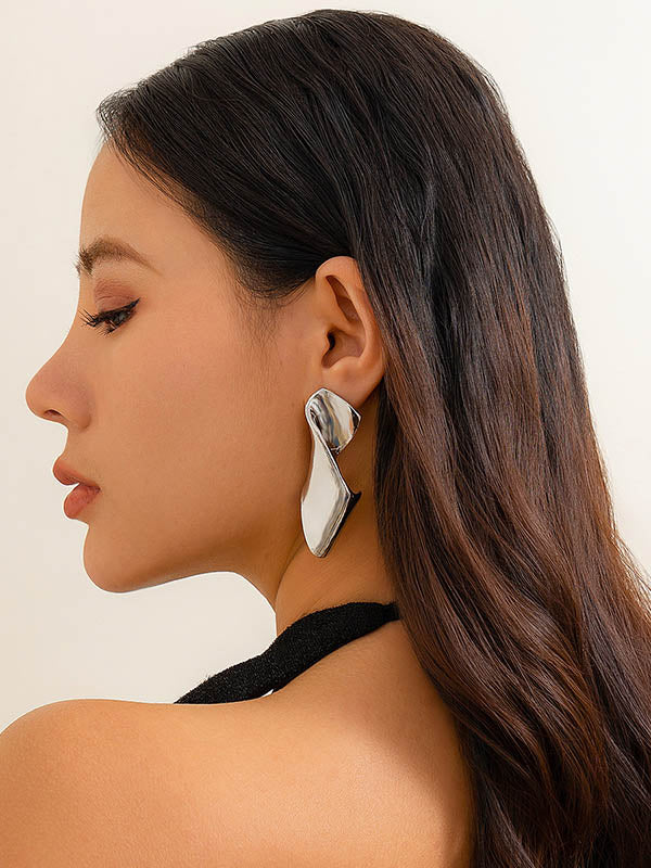Geometric Drop Earrings