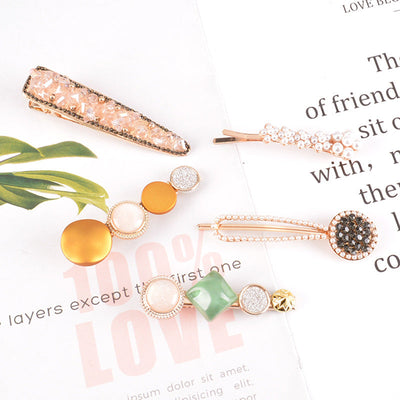 pearl frosted hairpin eight-piece set